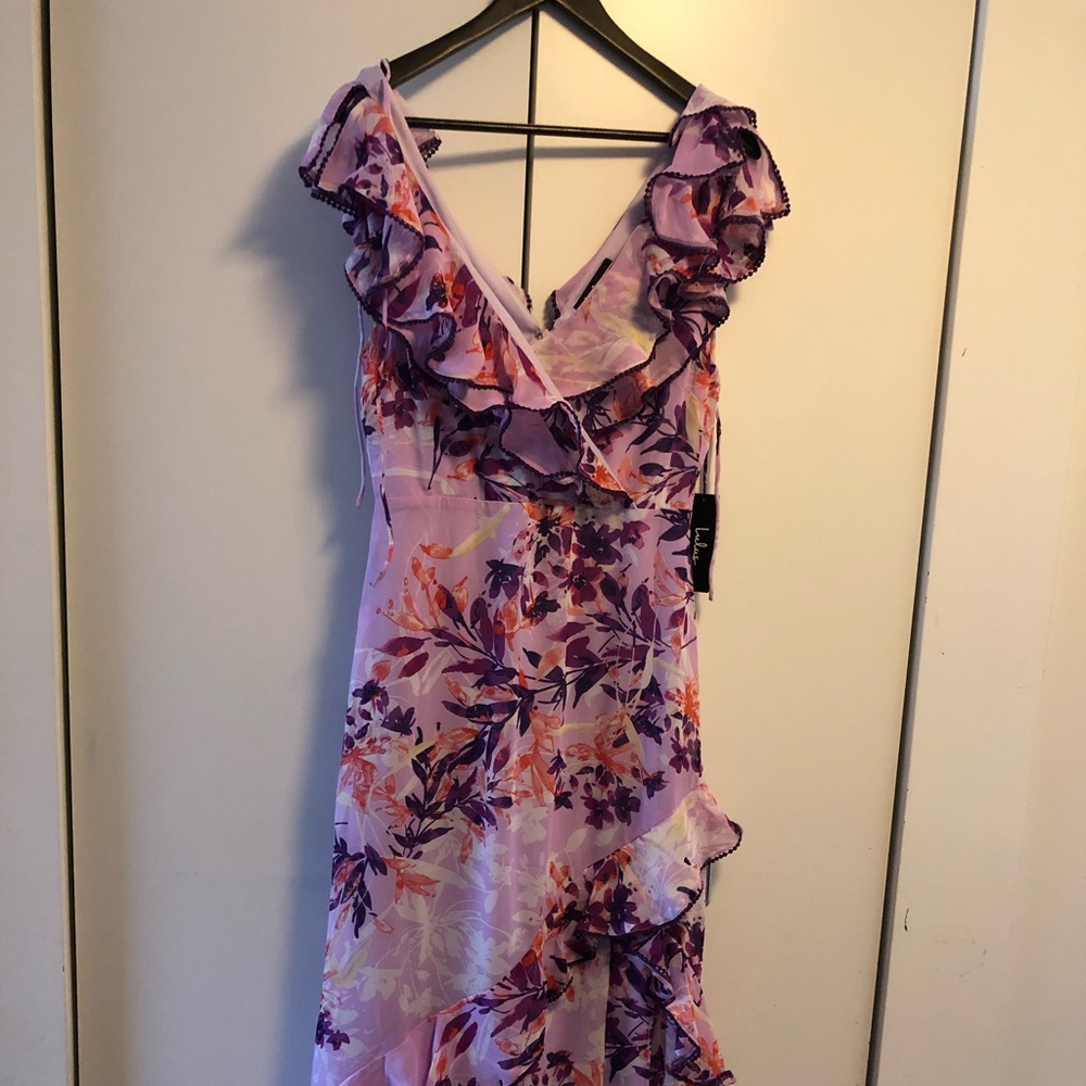 Lulus lavender floral maxi dress in size S - Picture 8 of 8